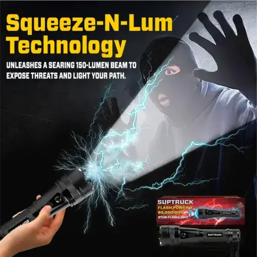 Flash Power X95 Hi-Tech Flashlight Defend with Max Power - Image 3