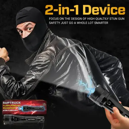 Flash Power X95 Hi-Tech Flashlight Defend with Max Power - Image 4