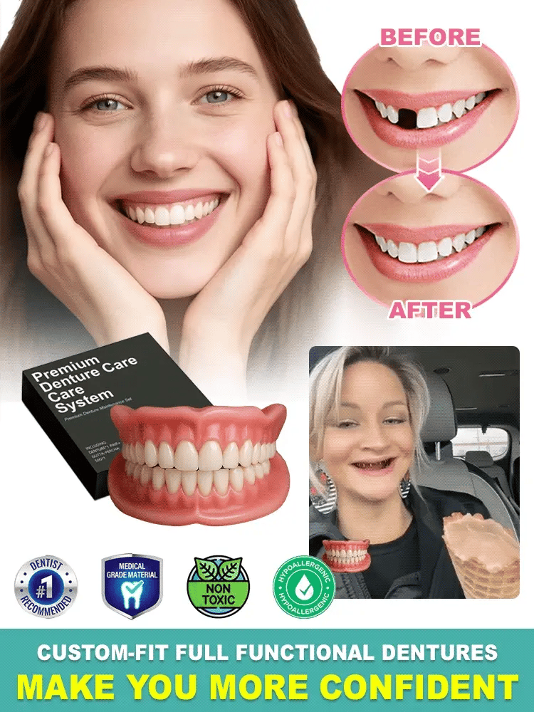 Medical Full Denture with Strong Suctiond