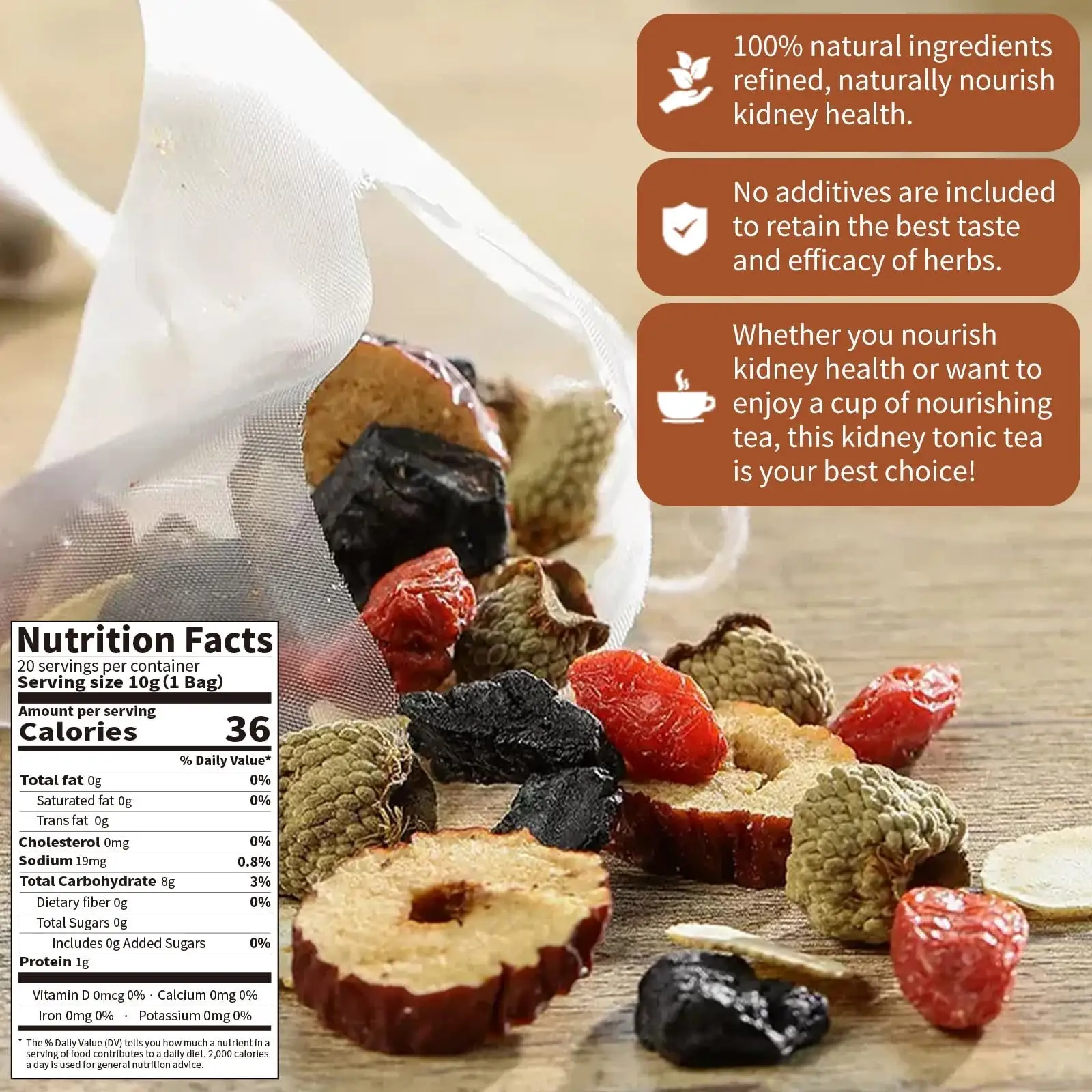 Ginseng & Mulberry Herbal Tea - Image 5