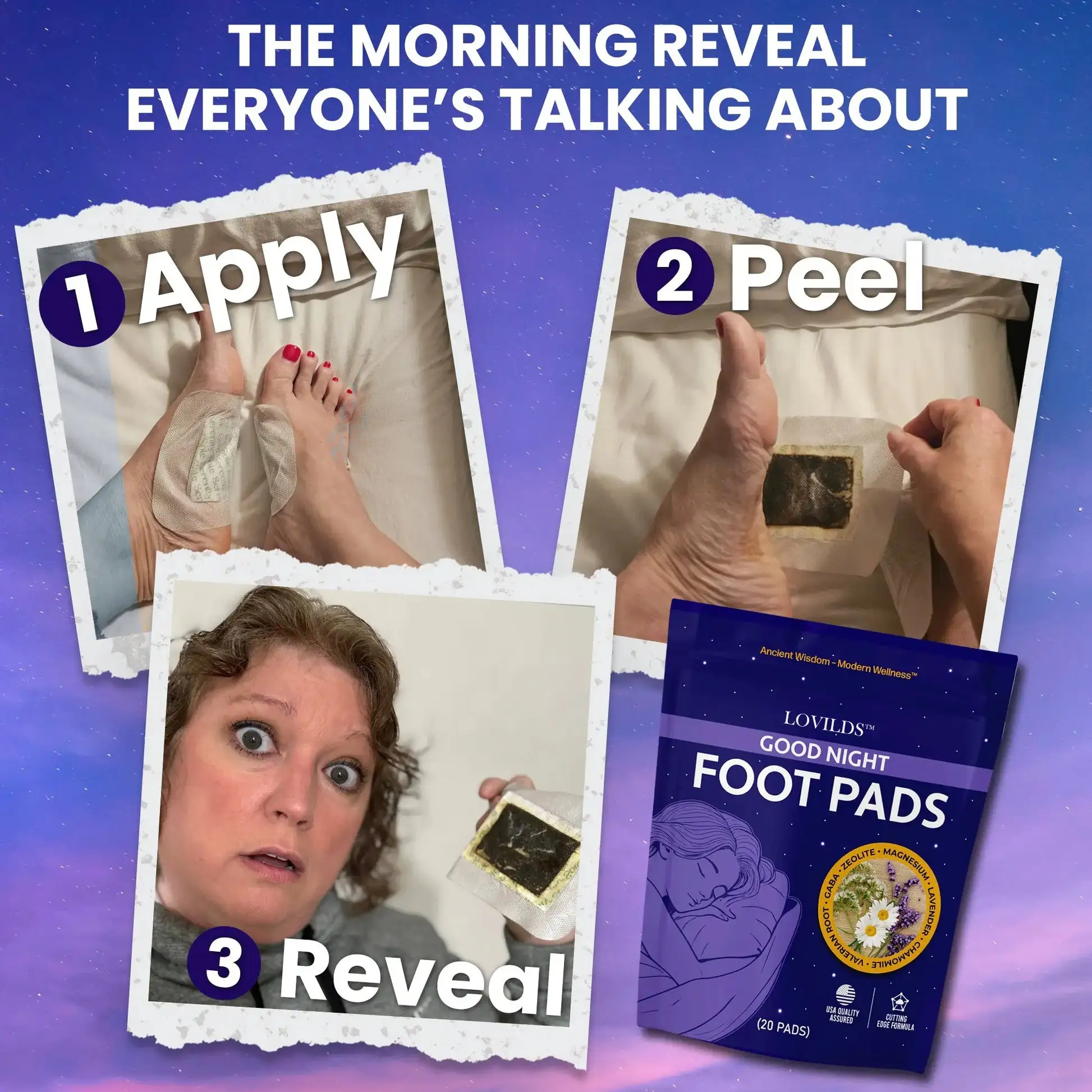 BLOWOUT SALE: 70% OFF! LOVILDS Detox Foot Pads - Image 3