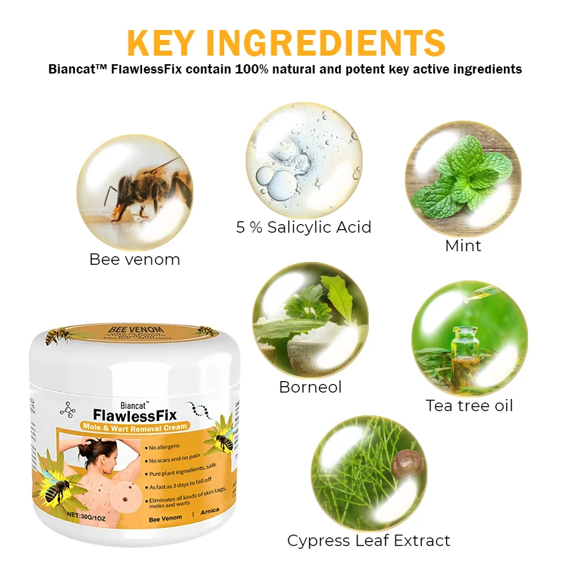 FlawlessFix Mole & Wart Removal Cream - Image 7