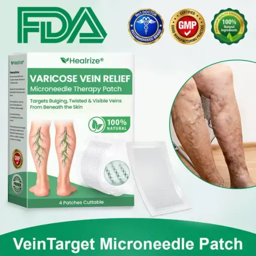 VeinEase Microneedle Care PatchInstant Relief, Long-Term Results