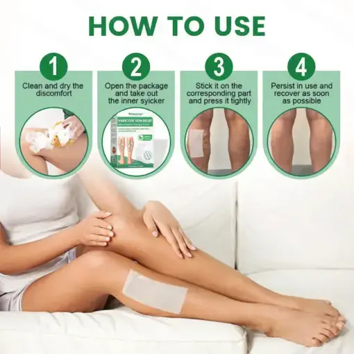 VeinEase Microneedle Care PatchInstant Relief, Long-Term Results - Image 11