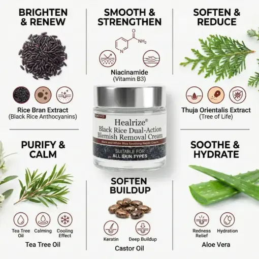 Black Rice Dual-Action Blemish Removal Cream - Image 7
