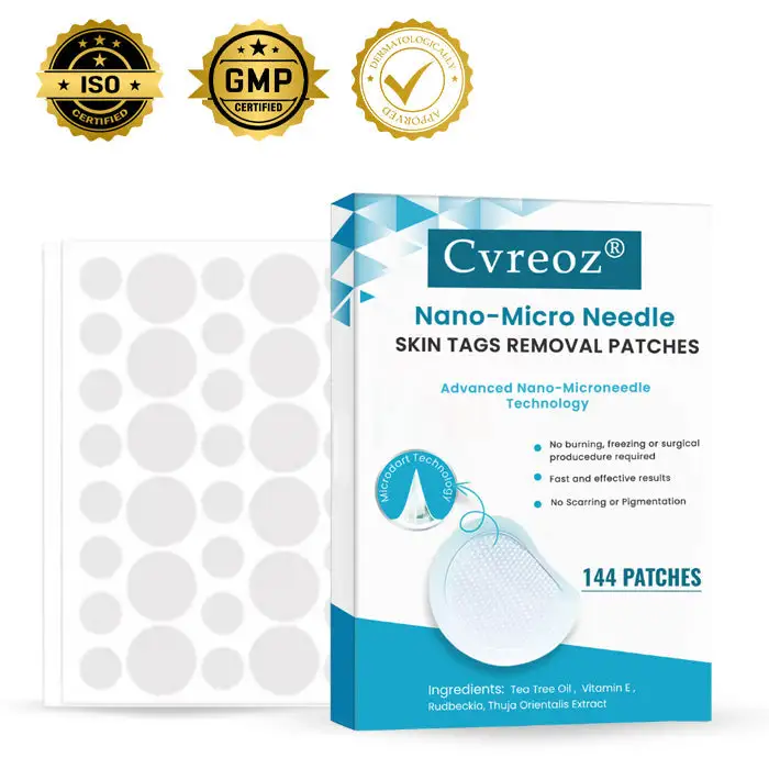 Nano-Micro Needle Skin Tags Removal Patches