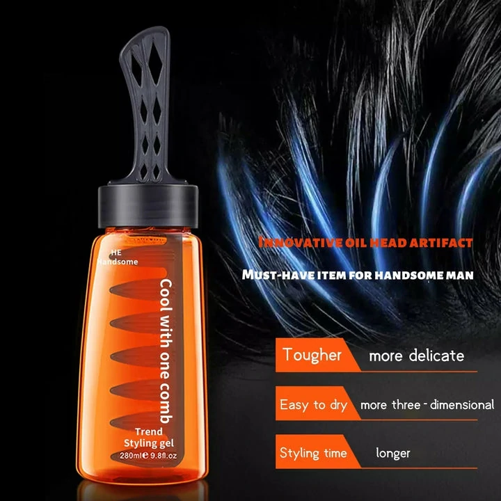 2-In-1 Hair Gel With Comb 280ml - Image 5