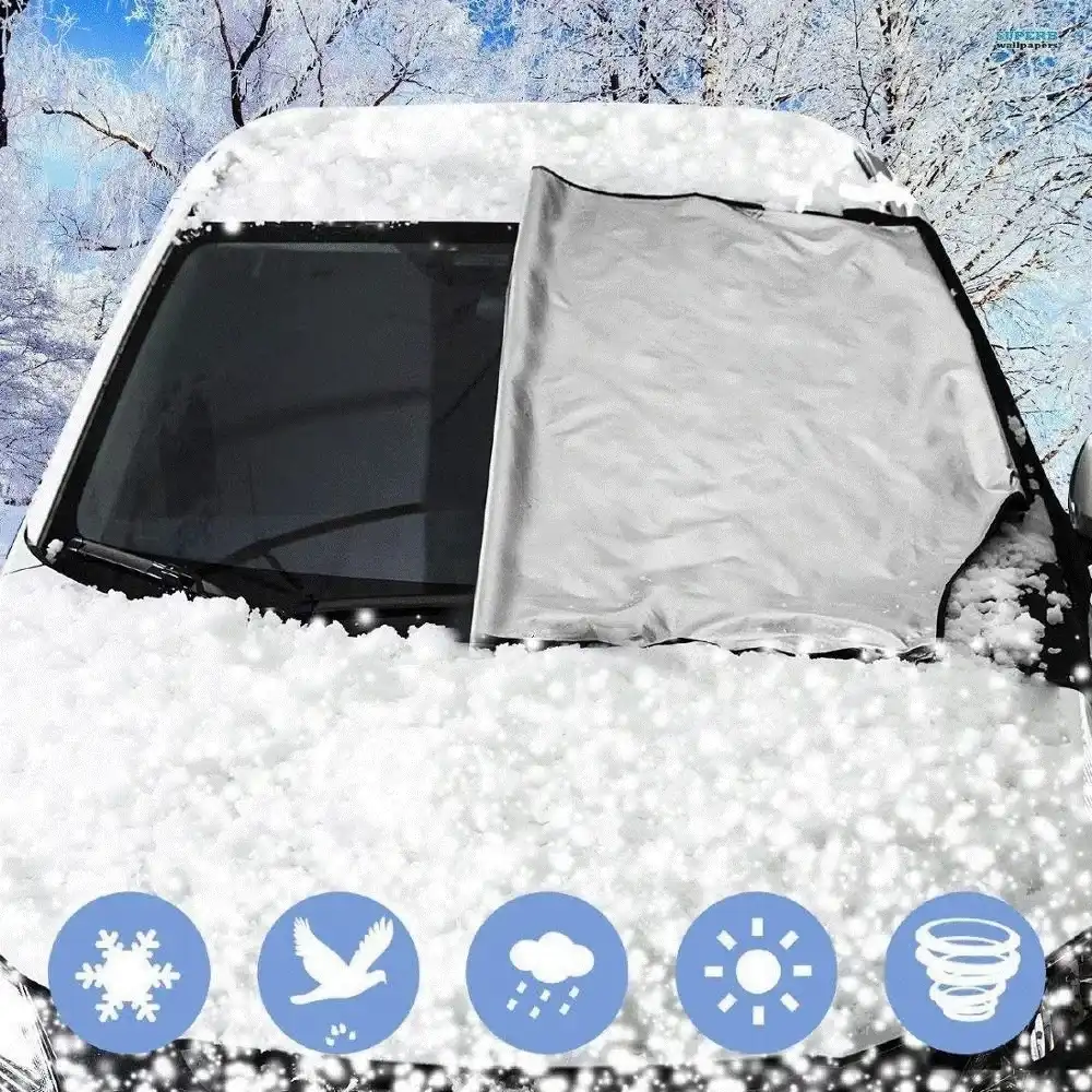 (🎄Early-Christmas Flash Sale🎄-48% OFF)Universal Premium Windshield Snow Cover Sunshade - Image 4