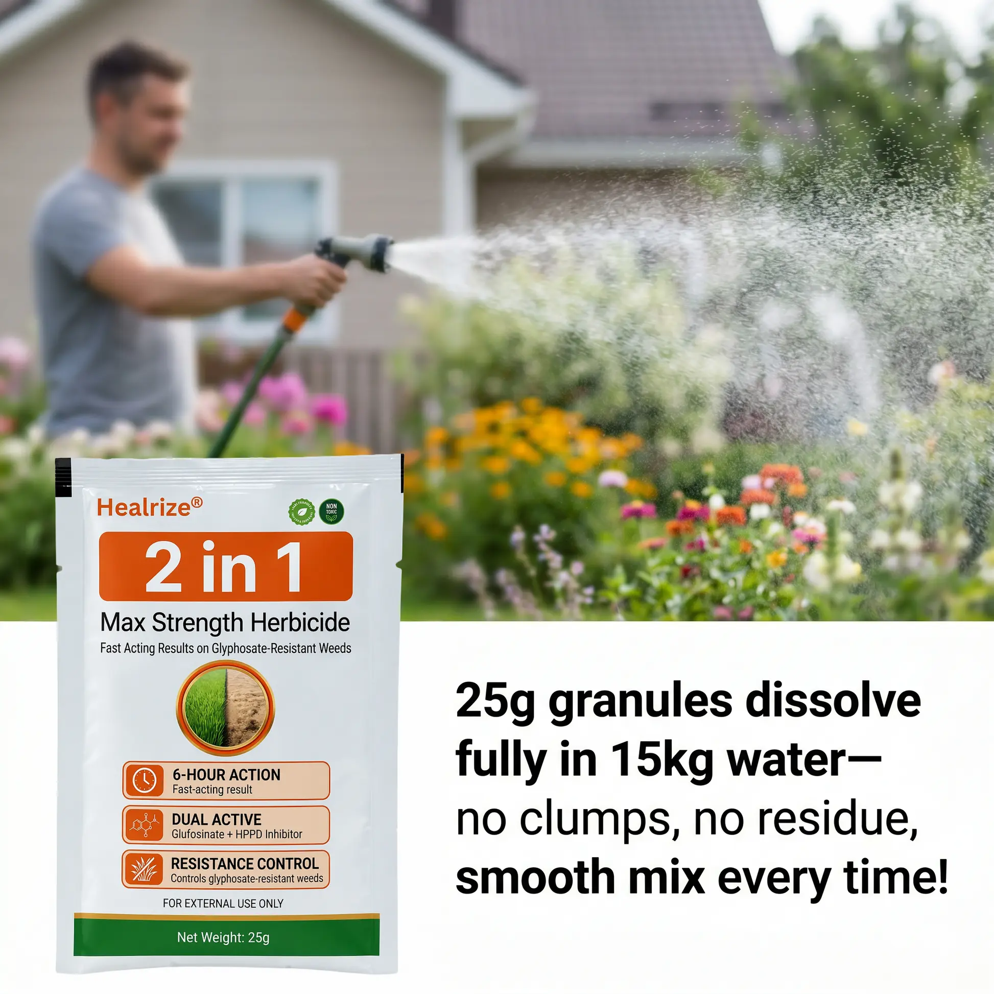 2-in-1 Max Strength Herbicide: Fast Acting Results on Glyphosate-Resistant Weed - Image 7