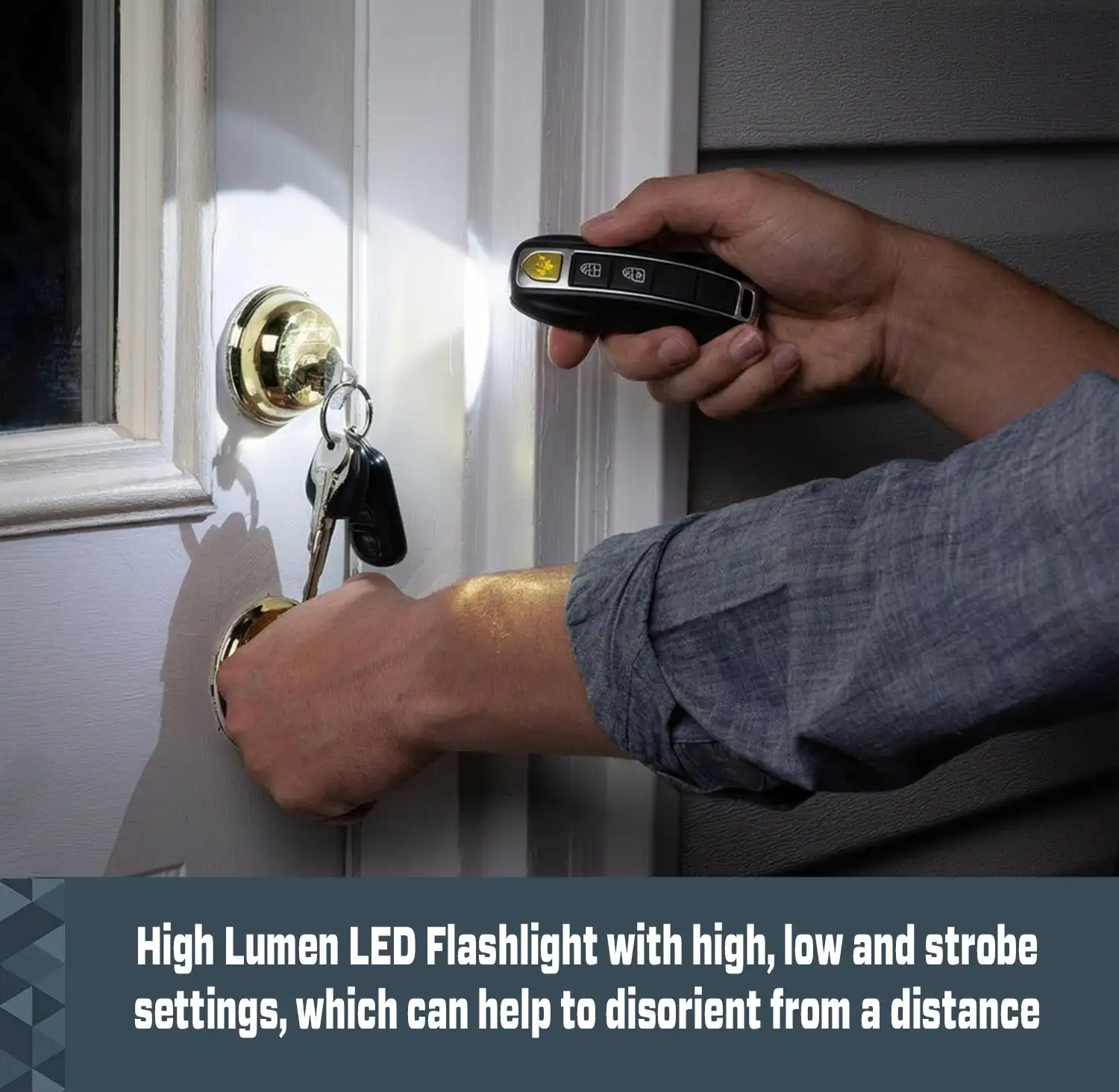 Voltax 75M Stun Keychain Flashlight - Image 7