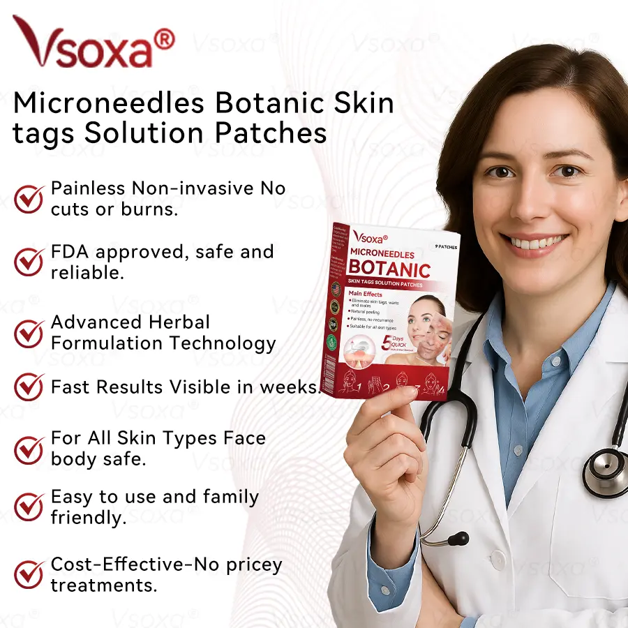 Microneedles Botanical Skin Tags Solution Patches - Image 3