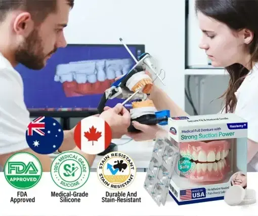 Medical Full Denture with Strong Suction - Image 10