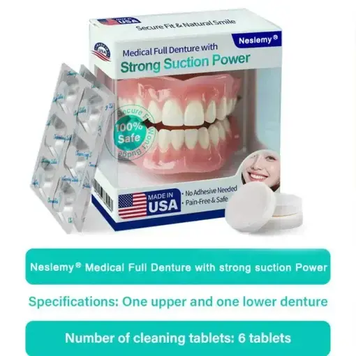Medical Full Denture with Strong Suction - Image 12