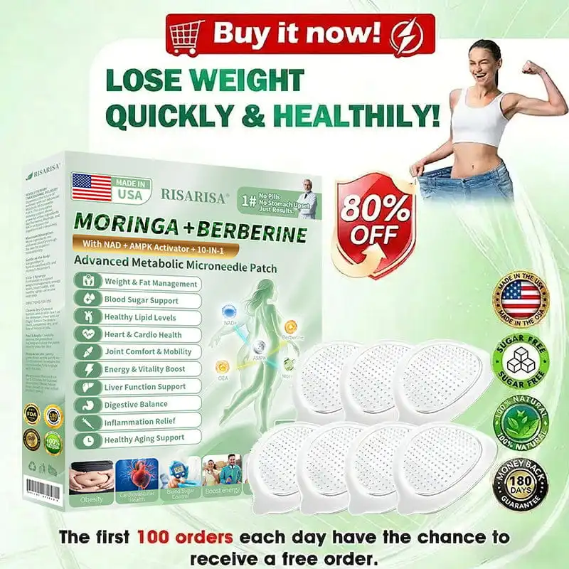 Moringa · Berberine × NAD+ 𝟏𝟎-𝐢𝐧-𝟏 𝐀𝐝𝐯𝐚𝐧𝐜𝐞𝐝 𝐍𝐚𝐧𝐨 𝐌𝐢𝐜𝐫𝐨𝐧𝐞𝐞𝐝𝐥𝐞 𝐏𝐚𝐭𝐜𝐡 - Image 14
