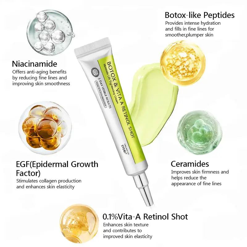 BOTOX & VITA A RETINOL SHOT Wrinkle Lift Tightening Cream - Image 13