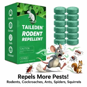 12 Pack Rodent Repellent Balls – Natural Peppermint &nLemon Oil Pest Control