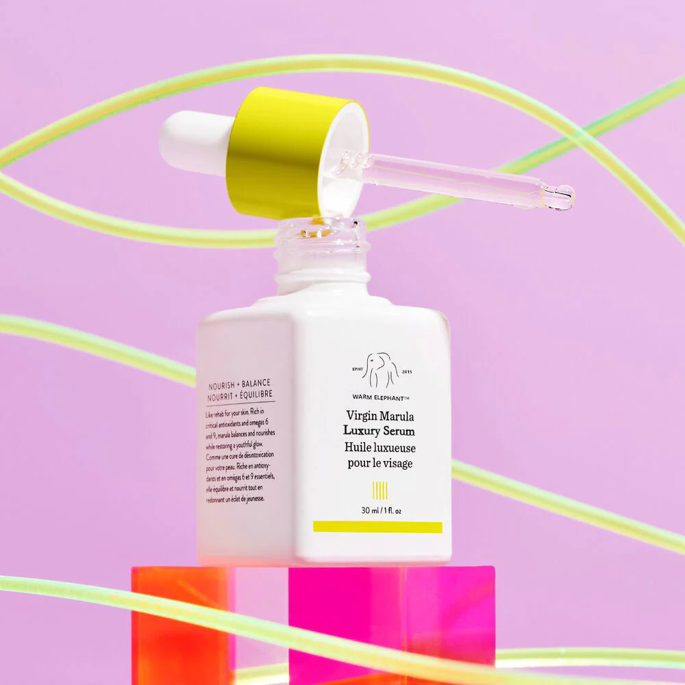 Warm Elephant Virgin Marula Luxury serum - Vegan Anti-Aging Skin Care and Face Moisturizer - Image 2