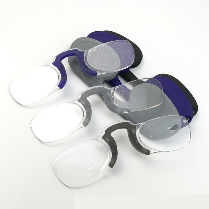 Portable Mini Nose Clip Reading Glasses - Image 5