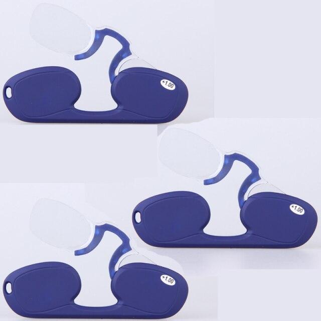 Portable Mini Nose Clip Reading Glasses - Image 17
