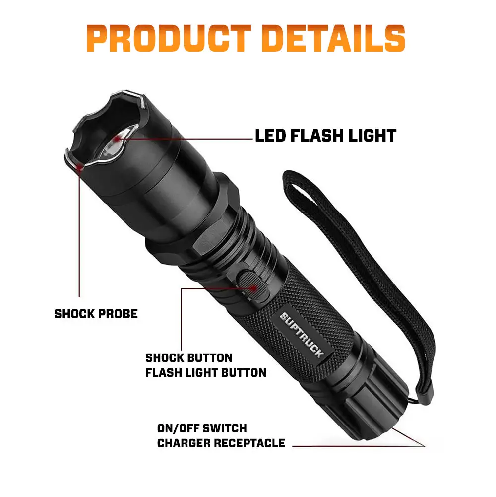 VoltGuardPro X95 Tactical Stun Flashlight - Image 6