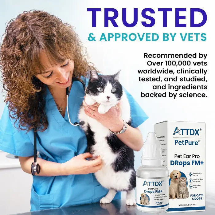 PetPure Pet Ear Pro Drops FM+ - Image 3