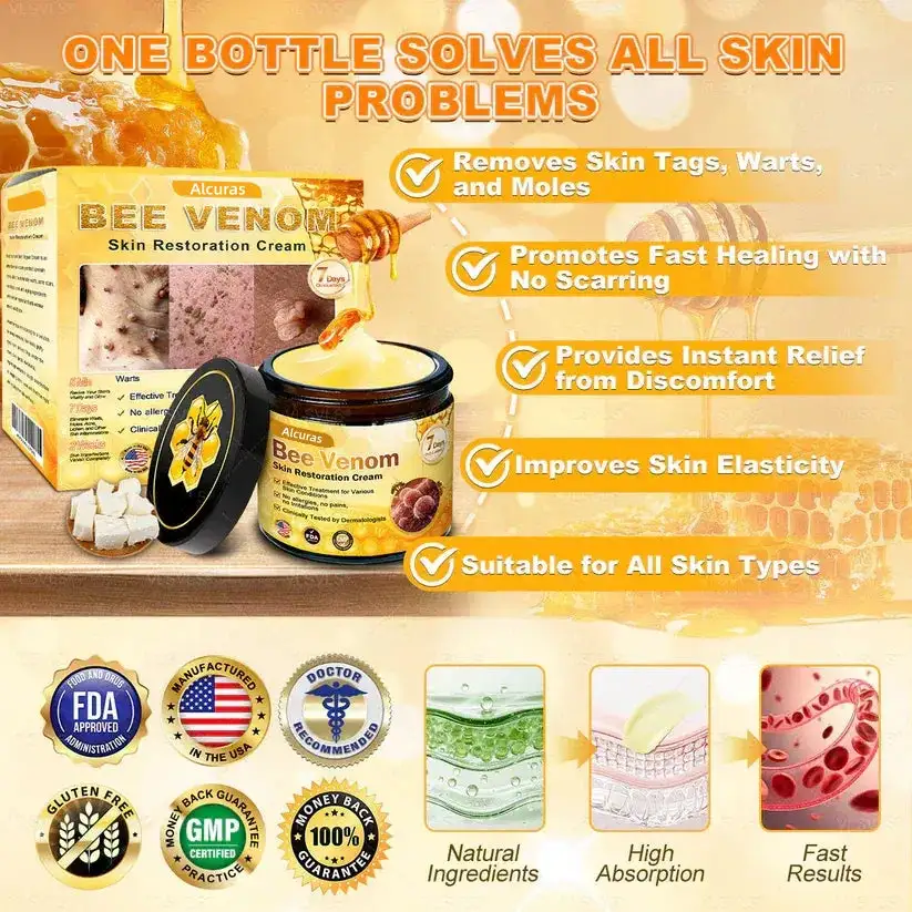 Alcuras Bee Venom Cream – Fast Skin Repair - Image 6