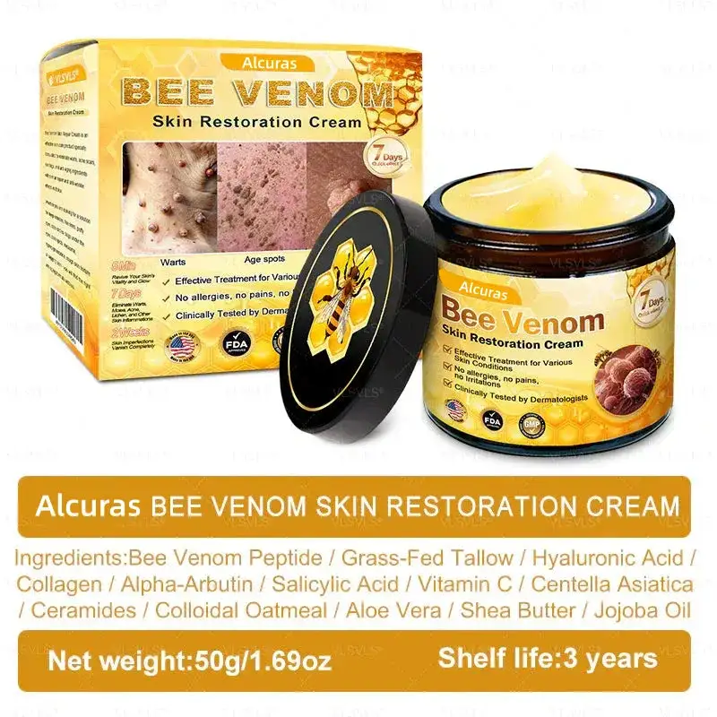Alcuras Bee Venom Cream – Fast Skin Repair - Image 8