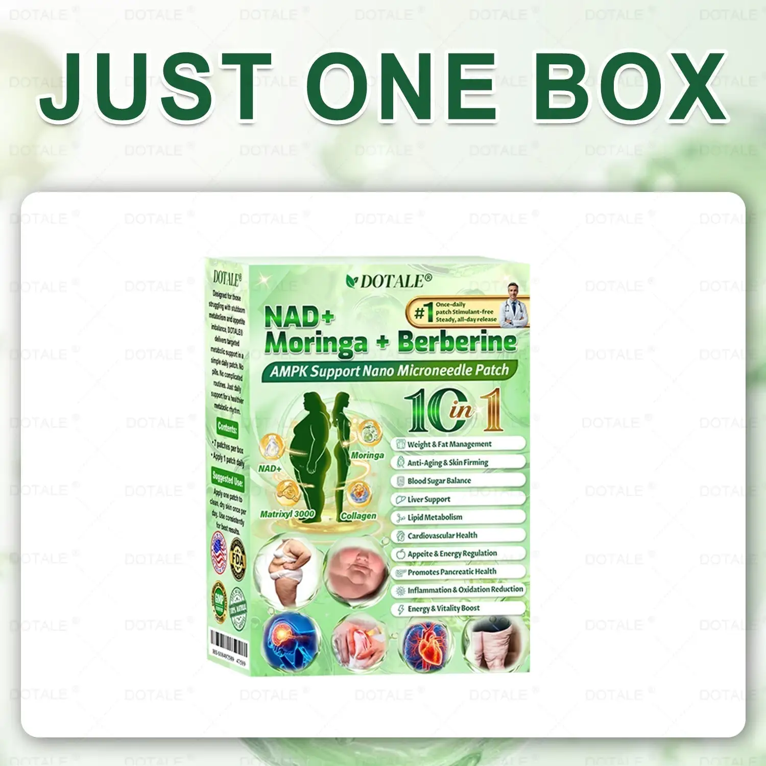 Metabolic Nano Microneedle Patch - Image 16