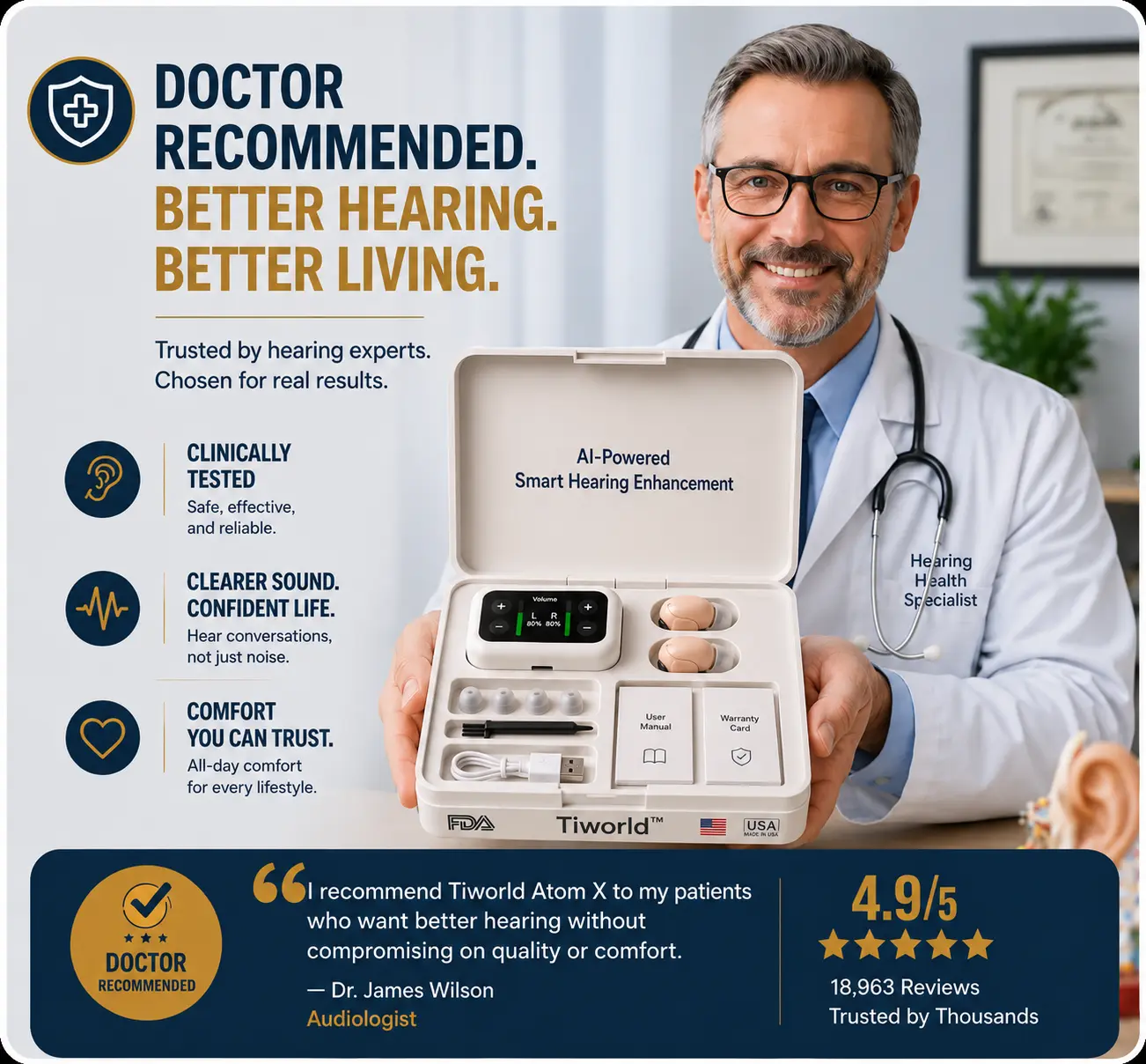 Atom X Smart Hearing Aids - Image 4