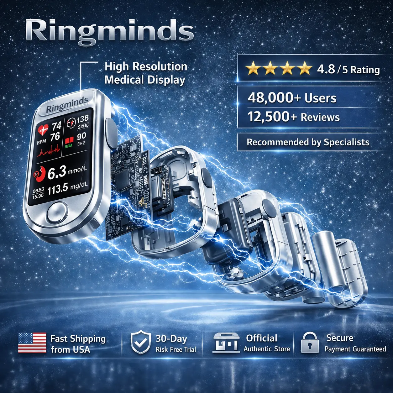 Non-Invasive Blood Glucose Meter - Image 3