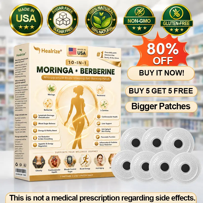 Moringa Berberine 10-in-1 Microgranule Body-Shaping Fat-Burning Patch