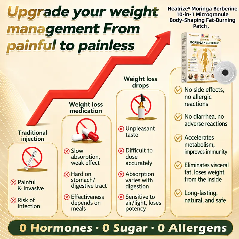 Moringa Berberine 10-in-1 Microgranule Body-Shaping Fat-Burning Patch - Image 12