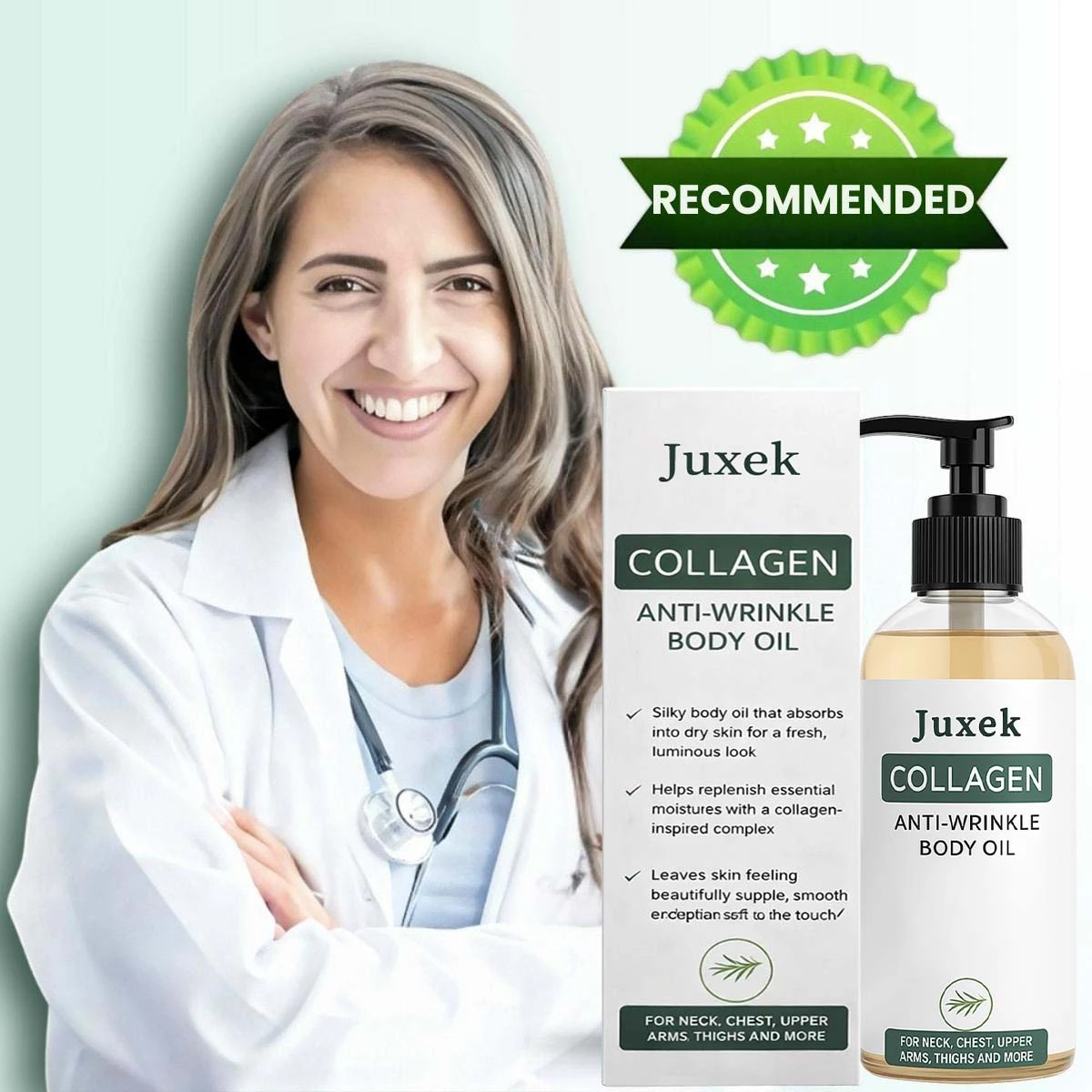 JUXEK Collagen Oil - Tightens and lifts sagging skin by 98% within 24 hours - Image 2