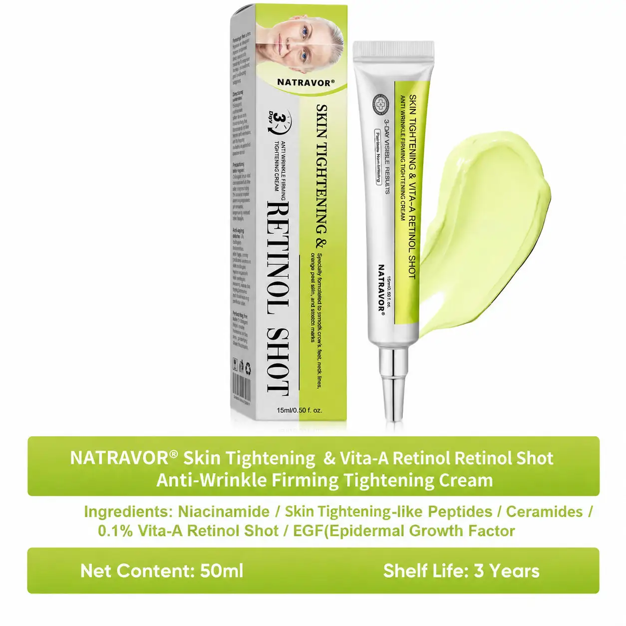 Skin Tightening & Vita-A Retinol Retinol shot Anti-Wrinkle Firming Tightening cream - Image 11