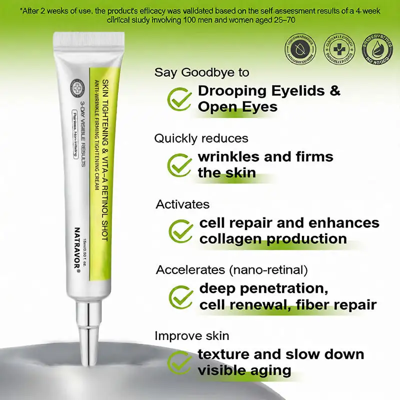 Skin Tightening & Vita-A Retinol Retinol shot Anti-Wrinkle Firming Tightening cream - Image 9