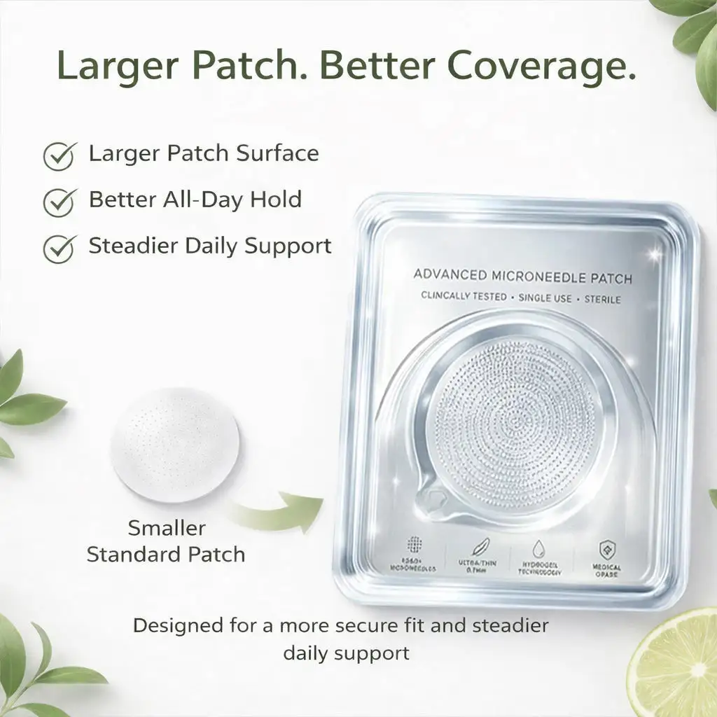 Moringa Berberine × NAD+ 10-in-1 Advanced Nano Microneedle Patch - Image 2