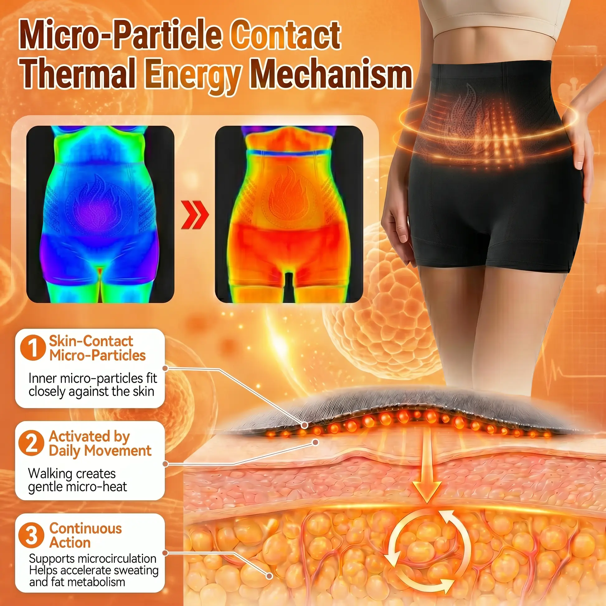 30-Min All-in-One Micro-Particle Fat-Burning Shorts - Image 11