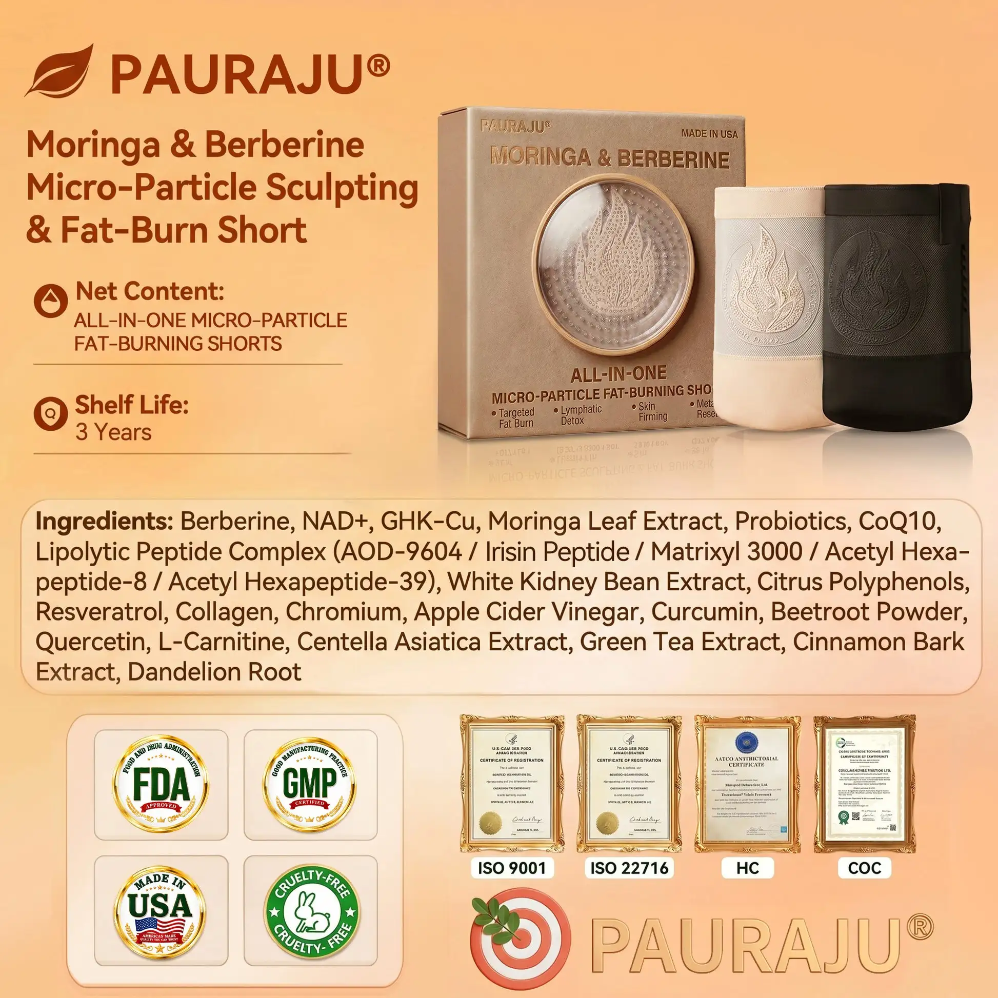 30-Min All-in-One Micro-Particle Fat-Burning Shorts - Image 24