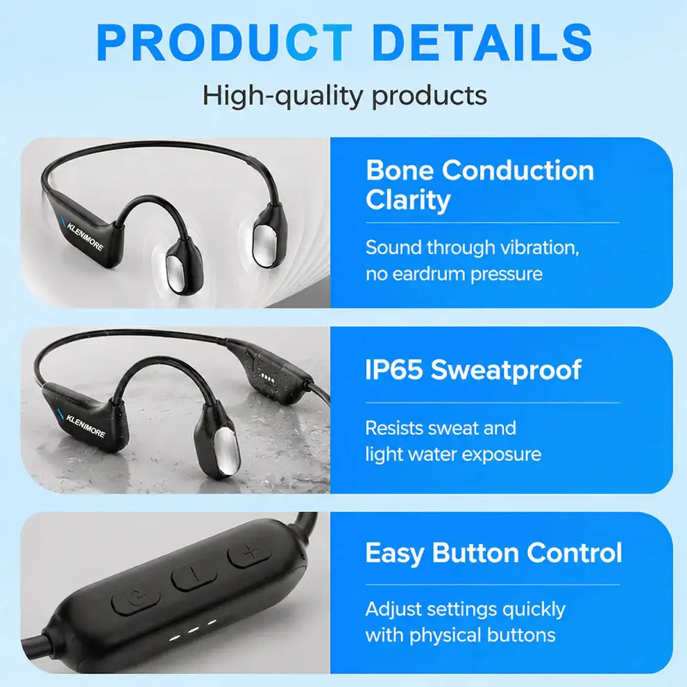Bone Conduction Smart Hearing Headphones - Image 10