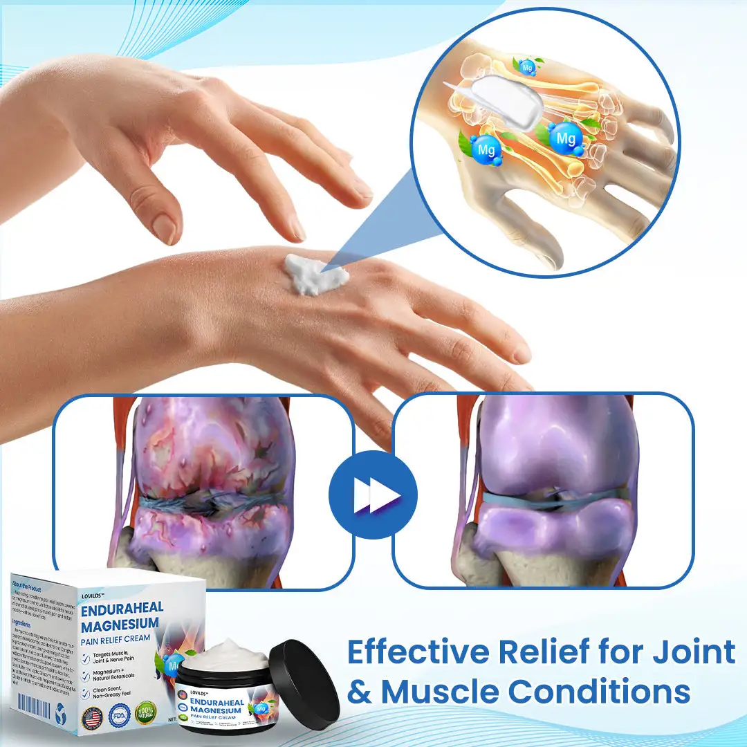EnduraHeal Magnesium Pain Relief Cream - Image 6