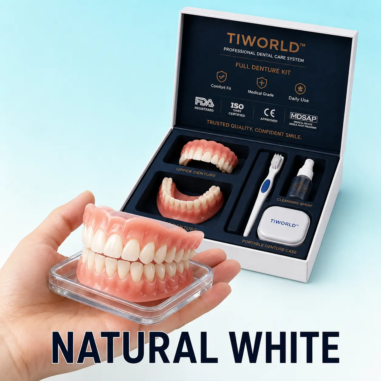 Custom-Fit Dentures - Image 3