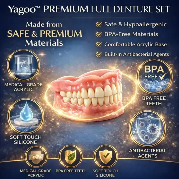Newly upgraded second-generation complete dentures - Image 4