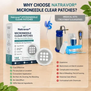 Alternative view of 2-in-1 Microneedle & Hydrocolloid Patch
