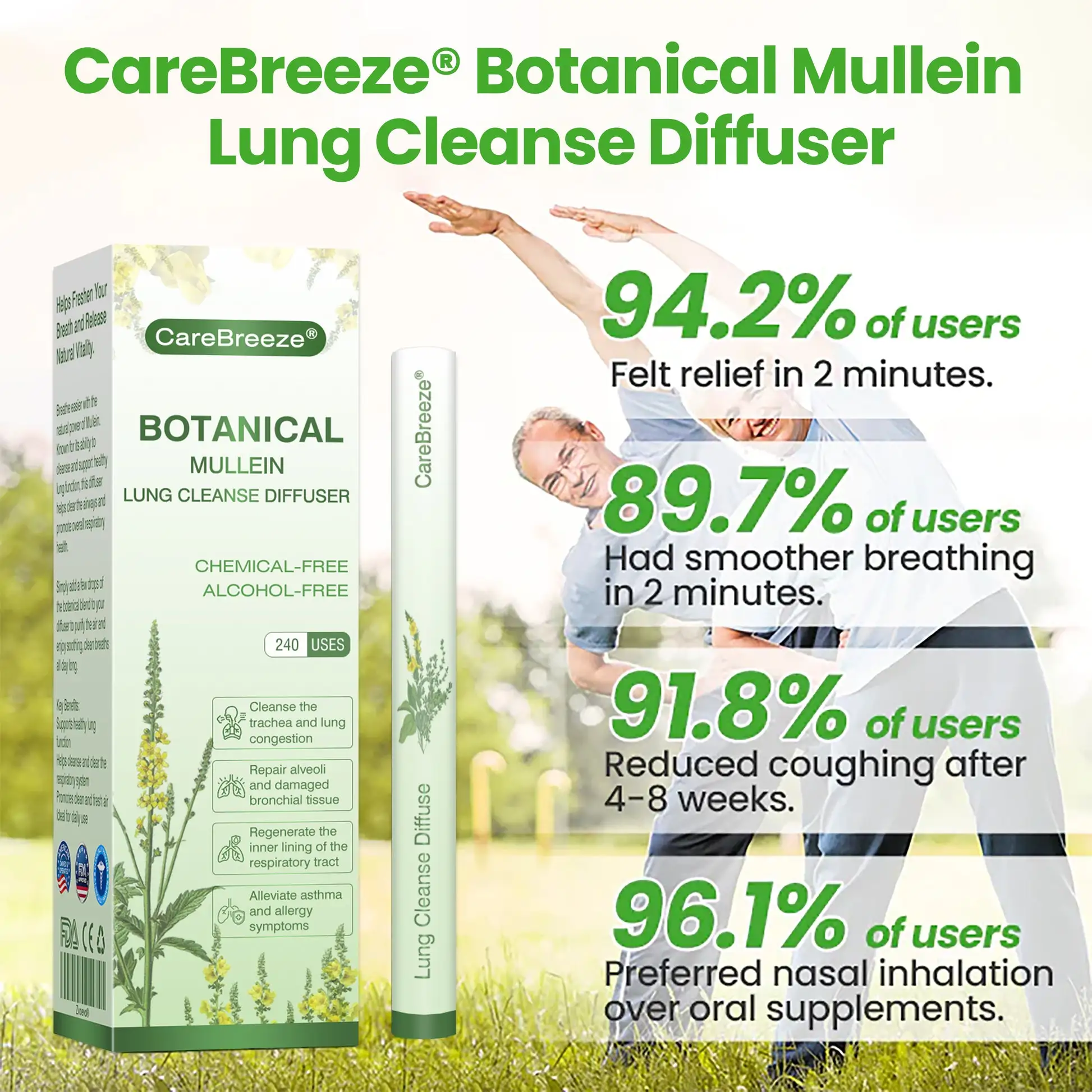 Botanical Mullein Lung Cleanse Diffuser - Image 2