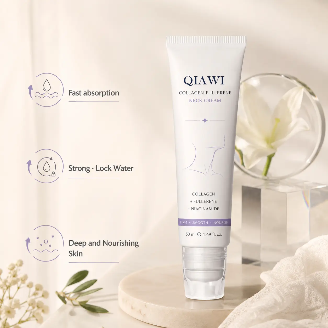 5-Roller Neck Firming Cream