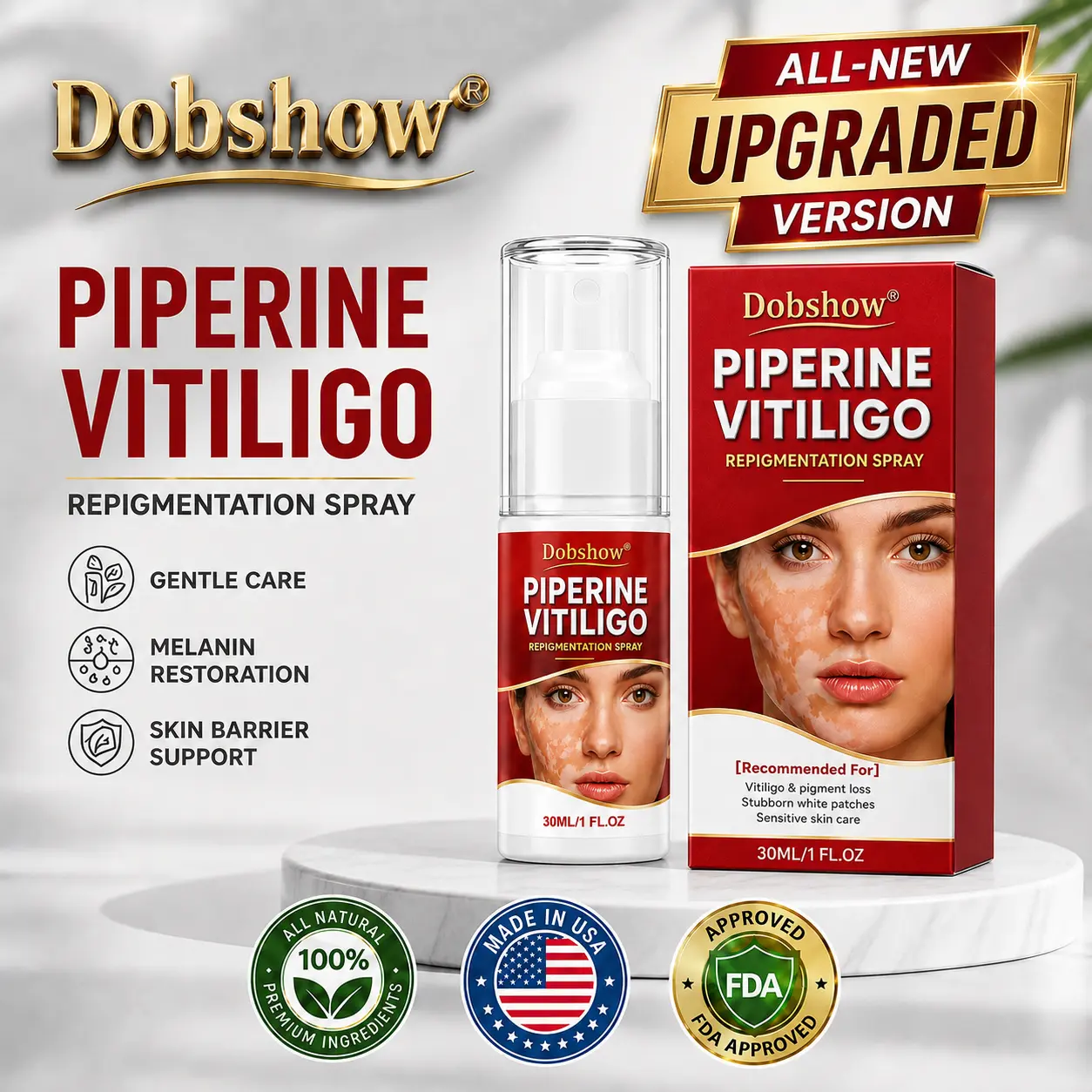 Advanced Piperine Vitiligo Repigmentation Spray