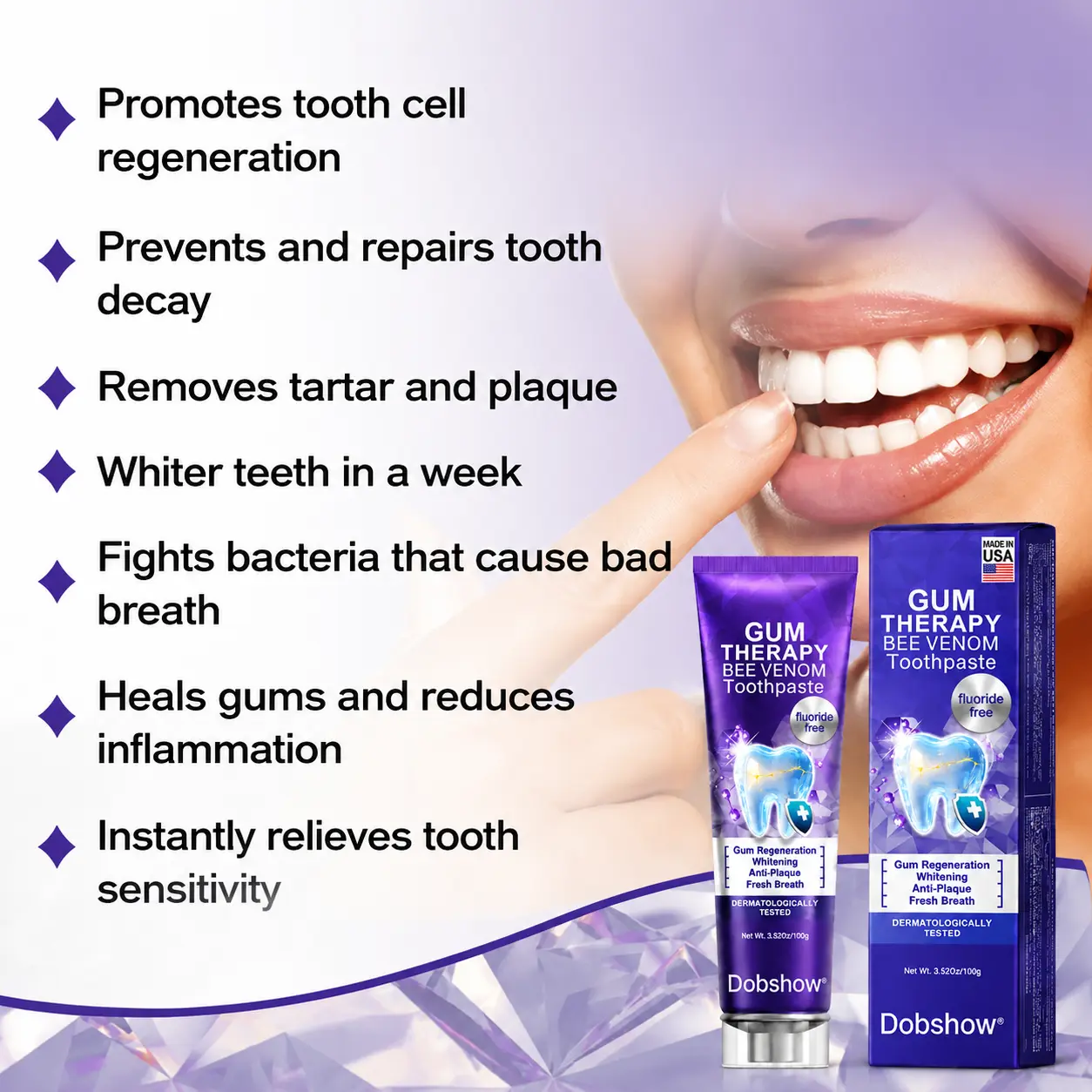 VioCore Bee Venom Dental Treatment Toothpaste - Image 9