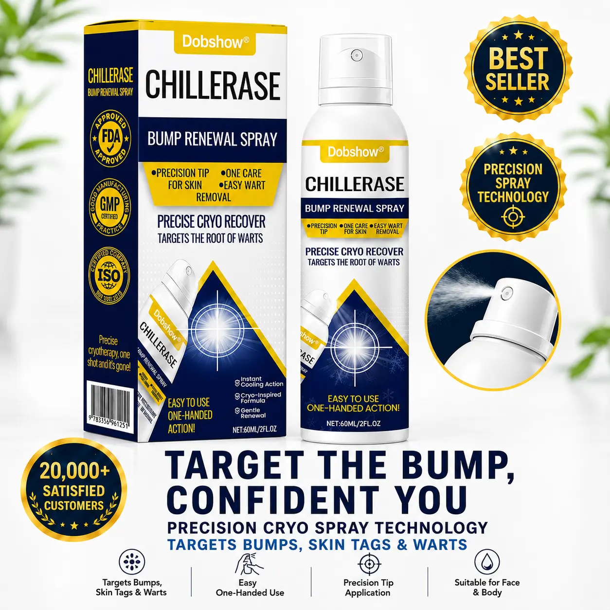 2-in-1 Cryo-Cooling Bump Renewal Spray