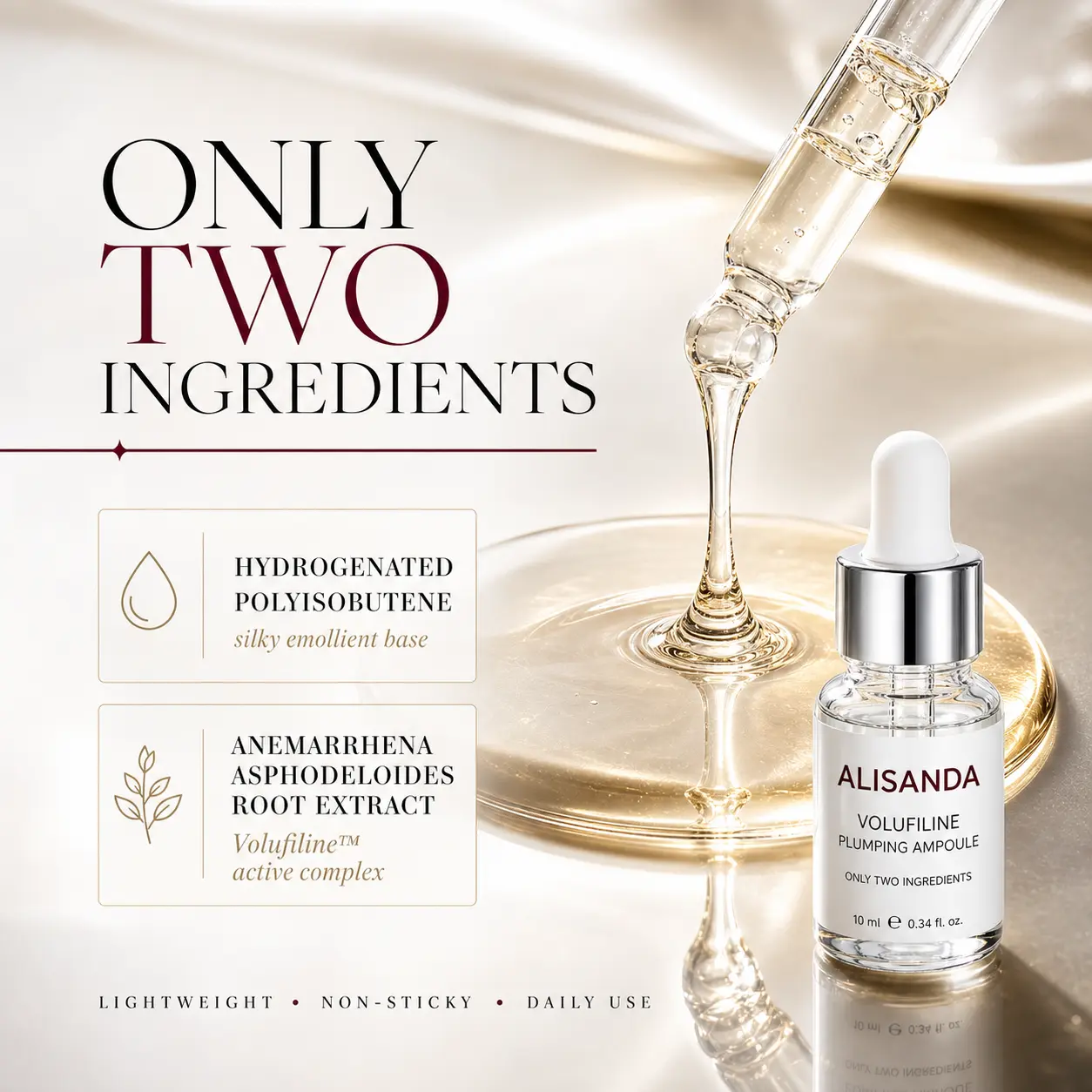ALISANDA Volufiline Plumping Ampoule — 100% Concentrate - Image 3