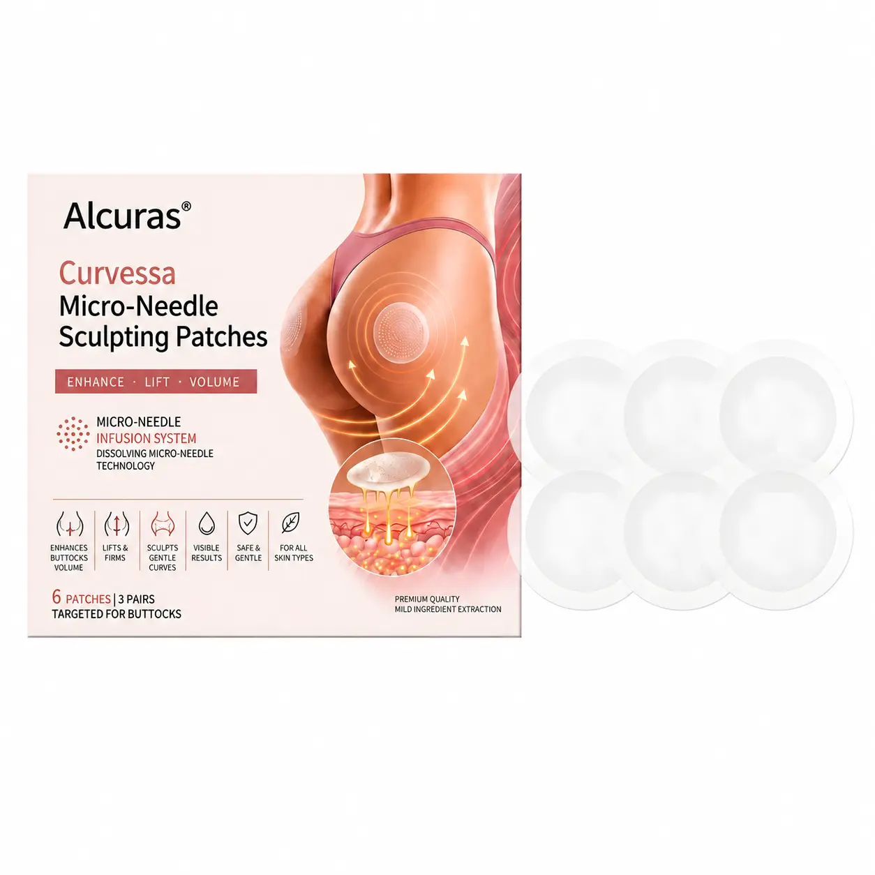 Curvessa Micro-Needle Sculpting Patches - Image 9